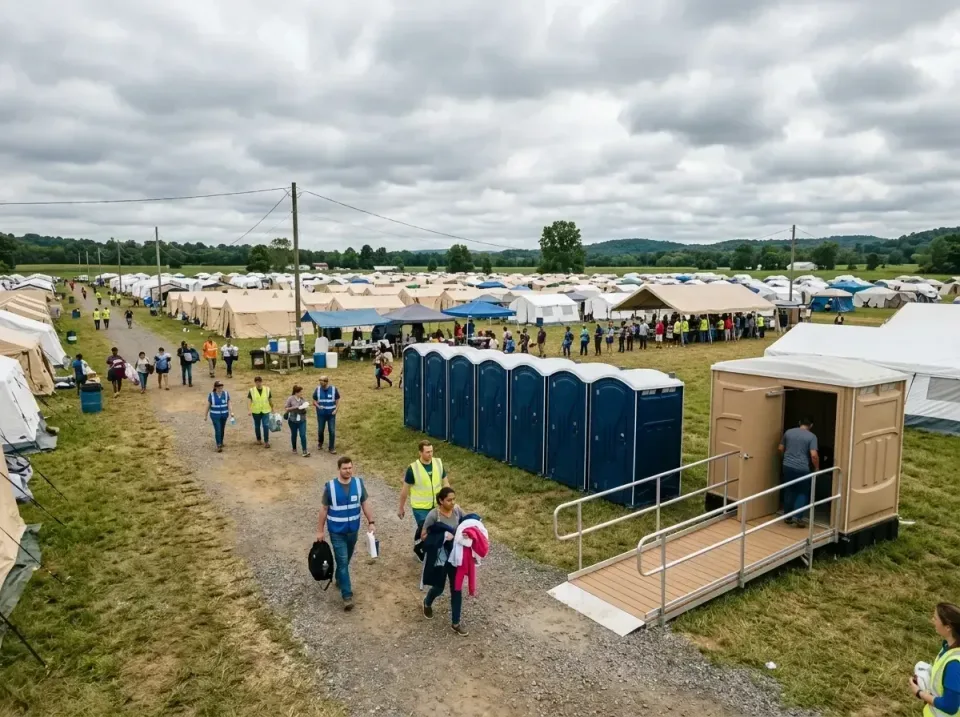 disaster-relief-camp-restrooms-010 — frequently asked questions, Dumpster & Portable Bathrooms Rental in Summerside, OH